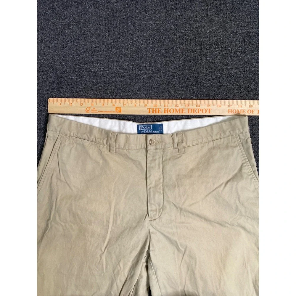 Polo Ralph Lauren Preston Pant‎ Chinos Tan Mens 38x30 Khaki  Straight Leg Preppy